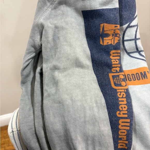 Disney World Sweater Gray 50th Anniversary Vault Magic Kingdom Sweatshirt XS - Picture 3 of 4